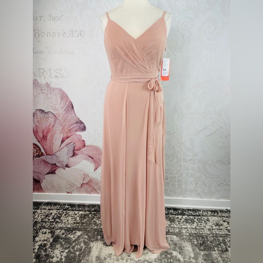 After Six Bridesmaid Chiffon Bliss Size 16RL Dress